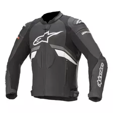 Chaqueta De Cuero Alpinestars Gp Plus R V3 (48) (negro/gris/