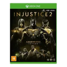 Injustice 2 Legendary Edition Xbox One Mídia Física Lacrado