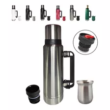 Termo Comet 1,2 L + Mate Acero Inox + Tapón Regalo | Css ®