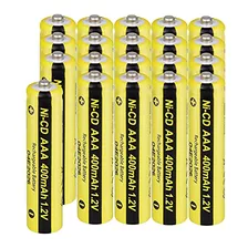 Aaa Nicd Rechargeable Batteries 1.2v 400mah For Garden ...