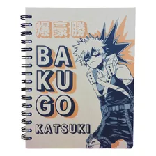 Cuaderno De Bakugo De Boku No Hero Academia