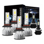 9007 Kit De Faros Led 120w 12000lm 6500k Blanco Hi/lo