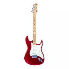 Guitarra Eletrica Tagima Strato 3s Escudo Awh Tg-530 M Red Cor Metalic Red Orientação Da Mão Destro