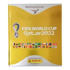 Album Capa Dura Dourado Copa Do Mundo 2022 Qatar Panini
