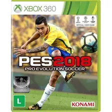 Pes 2018 Xbox 360 Original Mídia Física