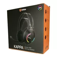 Audifonos Gamer Krom Kappa Pc Negro - Mph