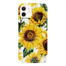 Funda J.west Para iPhone 12/12 Pro Sunflower