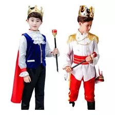 Halloween Niño Príncipe Ropa Rey Cosplay Disfraces