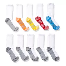 Calcetines Fruit Of The Loom, 10 Unidades, Para Nino, Pack D