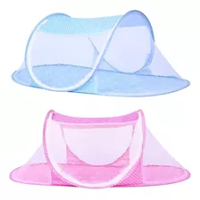 Mosquitero Portátil Ovalado Plegable Para Bebes Cuna Siesta 