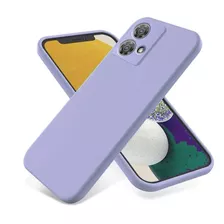 Silicone Case Forro Estuche Funda Para Moto Edge 40 Neo