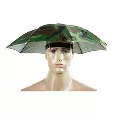 Chapéu Protetor Solar Guarda-chuva Camuflado Pescador