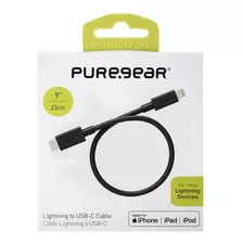 Puregear Cable Mfi Usb C Para iPhone SE 2020 2022 22cm