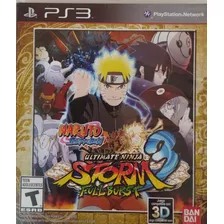 Naruto Ultimate Ninja Storm 3 Ps3 Mídia Física