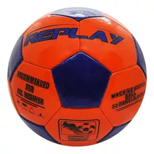 Pelota Futbol N° 5 Replay 7085 Shine Color Azul - Rojo