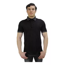 Playera Casual Platini Tipo Polo Jps9114 Corte Slim