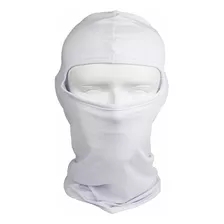 Touca Capuz Balaclava Ninja Kart Motoqueiros Branco