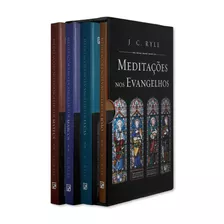 Box: Meditações Nos Evangelhos - J. C. Ryle: 4 Livros: Mateus, Marcos, Lucas E João, De Ryle, J. C.. Editora Missão Evangélica Literária, Capa Mole Em Português, 2020