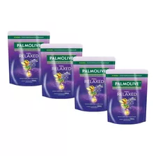 Jabón Líquido Palmolive Aroma Feel Relaxed 200 ml Pack X4