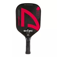 Raquete De Pickleball Shark Hunter Cor Vermelho