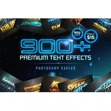 + 900 Premium Psp Efectos Estilos De Capa