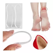 8 Blisters De 2 Tiras Gel Silicona Protección Talon Zapatos Color Transparente Talle De La Talonera Único