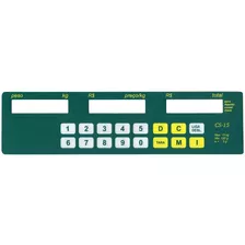 Teclado De Membrana Balança Filizola Cs 15 Lcd Verde