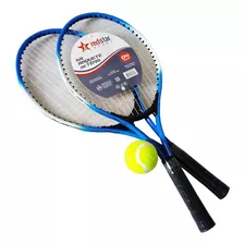 Kit Tennis Infantil Red Star 2 Raquetes + 1 Bola + Bolsa