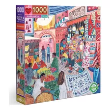 Rompecabezas Marrakesh 1000 Pcs Juego Familiar Puzzle Eeboo 