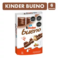 Kinder Bueno - Relleno De Avellana (caja Con 6 Unidades)