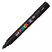 Rotulador Posca Pc-5m Uniball, Colores Negro