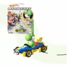 Yoshi Mach 8 Mariokart Hoy Wheels Super Mario Scale 1:64