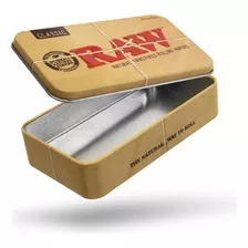 Caja Mini Tin Box Raw Contenedor Estuche Metalico