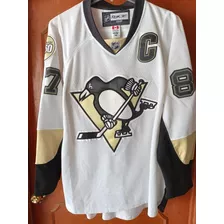 Jersey Pisttburt Penguins Nhl Crosby 87 Xl Adulto Bordado 