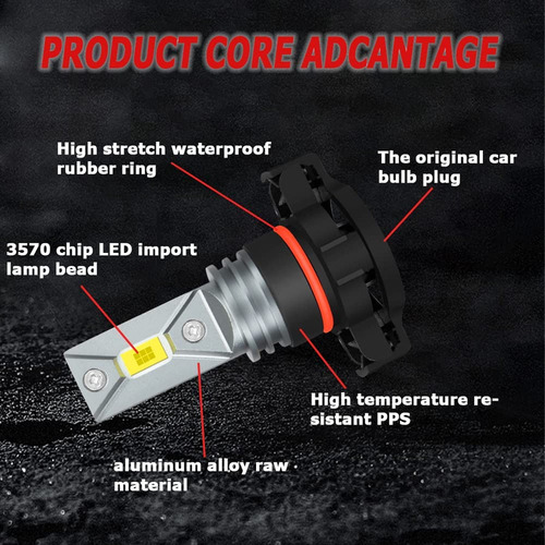 15000lm Faros Led Y Antiniebla Para Vw Routan 2010-2014 Foto 10