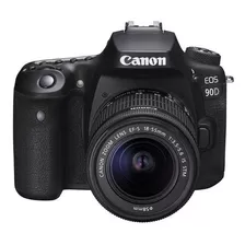  Canon Eos Kit 90d + Lente 18-55mm Is Stm Dslr Color Negro