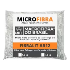 Fibra De Vidro Fibralit Co. Para Concreto. (4,8 Kg)