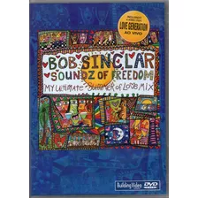 Bob Sinclar Dvd Soundz Of Freedom Novo Lacrado