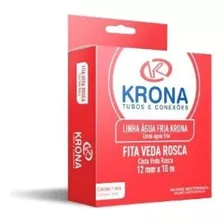 Veda Rosca Branca 10x18mm Para Cano Pvc Torneira Ou Chuveiro