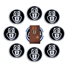 Posavasos Universidad De Chile / 8 Portavasos Flexibles Tpu