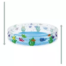 Piscina Infantil Inflável Estampa Marinha 282 Litros Bestway Cor Multicor