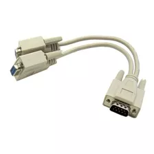 Cablewholesale 8-inch Db9 Macho / Db9 Hembra X 2, Moldeado (