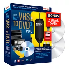 Convertidor De Videos Vhs, Hi8, V8 Video A Dvd