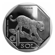 Moneda El Jaguar - Fauna Silvestre Amenazada Del Perú - Mc6