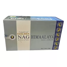 Incenso Massala Golden Nag Vareta Goloka Himalaya Cx C 12