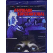 Blu-ray Atividade Supernatural Lacrado C/ Dublagem Comédia