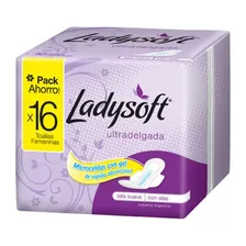 Toallitas Femeninas Ladysoft Ultradelgada Tela Suave Dual Co