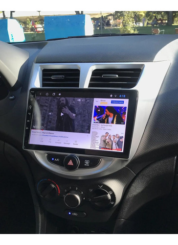 Radio Android Hyundai I25 Accent 9 Pulgadas 4x64gb Carplay Foto 7