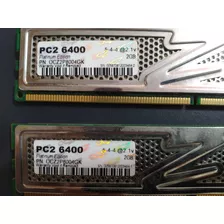 Memoria Ram Ddr2 Ocz2p8004gk 2 X 2gb