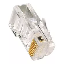 Conector Rj45 Cabo Rede Lan Plug Pacote Com 100 Peças